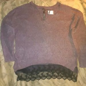 Shades of maroon sweater 2X